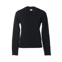 エルメス 23AW カシミヤ ニット 38 レディース ブラック×オレンジ