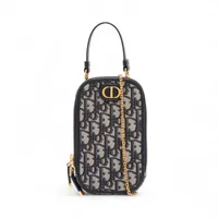 【極美品】ディオール カナージュ フォンホルダー 2WAY ショルダーバッグ Christian Dior （未使用 展示品）クリスチャンディオール レディ