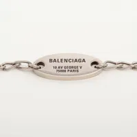 バレンシアガ ブレスレット メタル シルバー Everyday A4067851｜中古