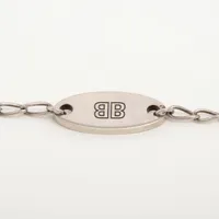 バレンシアガ ブレスレット メタル シルバー Everyday A4067851｜中古