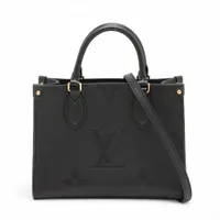 ヴィトン モノグラムアンプラント オンザゴーPM M45653 ブラック RFID反応あり