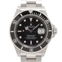 ロレックス サブマリーナーデイト 16610 SS SS AT 黒文字盤