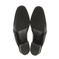 エルメス オズ レザー ミュール 38 レディース ダークネイビー ケリー