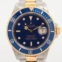 ロレックス サブマリーナーデイト 16613 SS×YG SS×YG AT 青文字盤 あまりごま2