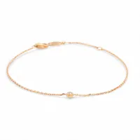 カルティエ ダムール SM ダイヤ ブレスレット 750(YG) 2.2g A2588290