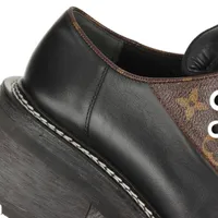 ヴィトン LVボブールライン 19年 レザー レザーシューズ 37 レディース