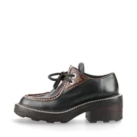 ヴィトン LVボブールライン 19年 レザー レザーシューズ 37 レディース