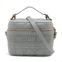 ◇クリスチャンディオール◇パテントレザー/カナージュ/バニティ/ショルダーバッグ ◇クリスチャンディオール◇パテントレザー/カナージュ/バニティ