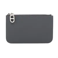 エルメス ジップアンゴー エバーカラー カードケース ヴェールアマンド