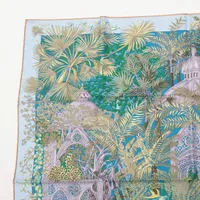 エルメス カレ90 JARDIN a SINTRA シントラの庭 スカーフ シルク