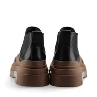 ボッテガヴェネタ ラグソール　レザー サイドゴアブーツ 38.5 厚底 ボッテガヴェネタ ラグソール レザー サイドゴアブーツ 38.5 厚底