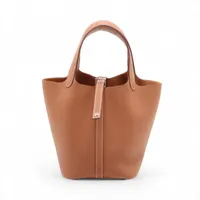 エルメス ピコタンロック18 PM トリヨンクレマンス ゴールド シルバー金具 K:2025年