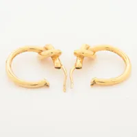 セリーヌ ノット ピアス(両耳用) GP ゴールド A4069626｜中古ブランド