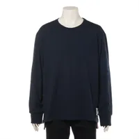 ストーンアイランド コットン ロングTシャツ XXL メンズ ブラック