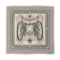 エルメス カレジェアン La Selle Imaginaire 空想の鞍 ストール