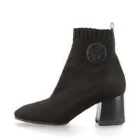 メゾンマルジェラ レザー ショートブーツ 37 レディース ブラック