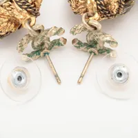 シャネル ココマーク ライオン A11P ピアス(両耳用) GP×フェイクパール