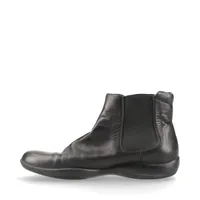 プラダスポーツ レザー サイドゴアブーツ 37 レディース ブラック