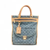 ヴィトン×NIGO モノグラム・デニム×トリヨン キーポルXS ブルー