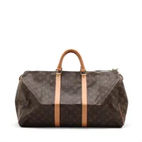 ヴィトン モノグラム キーポル50 M41426 ブラウン A4070672｜中古