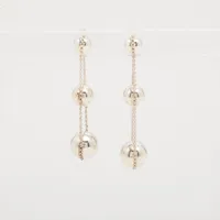 ティファニー ハードウェア トリプルドロップ ピアス(両耳用) 925 8.6g