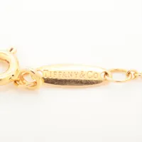 ティファニー バイザヤード 1P ダイヤ ブレスレット 750(PG) 1.5g D0