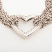 ティファニー オープンハート ネックレス 925 33.5g シルバー A4071373