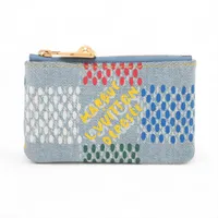 ヴィトン×村上隆 LV×TM カードキーケース ポシェットクレ コットン