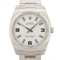 ロレックス オイスターパーペチュアル34 114200 SS SS AT 白文字盤
