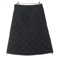 モンクレール GONNA 21年 ナイロン スカート 40 レディース ブラック