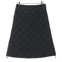 モンクレール｜GONNA キルティングスカート 黒 ブラック サイズ44 タイト モンクレール GONNA 21年 ナイロン スカート 40 レディース ブラック