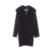 マックスマーラ アルパカ コート J42 レディース ブラウン 32/62/834