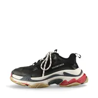 バレンシアガ トリプルS メッシュ×レザー スニーカー 42 メンズ