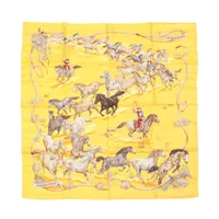 エルメス カレ90 Magic Kelly マジックケリー スカーフ シルク ピンク