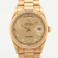 ロレックス デイデイト 18038 YG AT ピラミッド文字盤 あまりごま3