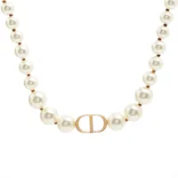 ディオール 30 MONTAIGNE 30モンテーニュ ネックレス GP×フェイク