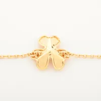 ヴァンクリーフ&アーペル フリヴォル ミニ ダイヤ ブレスレット 750(YG