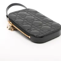 美品✨ レディディオール カナージュ フォンホルダー パテントレザー 楽天市場】クリスチャンディオール Christian Dior フォンホルダー