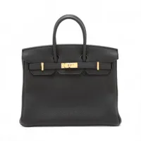 エルメス バーキン25 ルトゥルネ トゴ ブラック ゴールド金具 Y:2020年