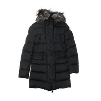 美品★モンクレール　ERIDAN カルガンラムファー　ダウンコート　黒　00 モンクレール ERIDAN 14年 ウール×ナイロン ダウンコート 3 レディース