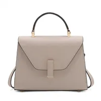 モラビト オーストリッチ ハンドバッグ グレー A2783452｜中古ブランド