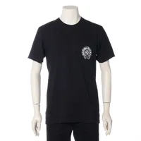 クロムハーツ ホースシュー ロングTシャツ コットン サイズM ブラック