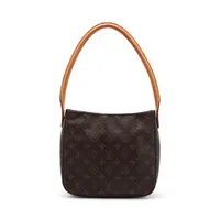 ヴィトン モノグラム ルーピングMM M51146 ブラウン