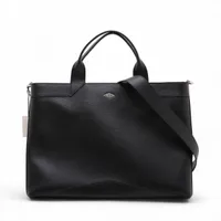 カルティエ レザー 2WAYハンドバッグ ブラック A4074108｜中古ブランド