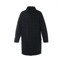 バーバリーロンドンイングランド ウール コート 48 メンズ ブラック