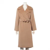 マックスマーラ ウール×カシミヤ ロングコート J38 レディース