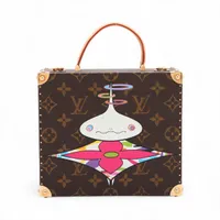 ヴィトン×村上隆 MR5204 シュシュ シルク ブロン M96071 シュシュ