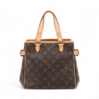 ヴィトン モノグラム バティニョール M51156 ブラウン A4074673｜中古