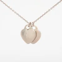 ティファニー リターントゥティファニー ミニダブルハートタグ