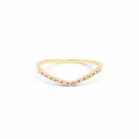 アガット バロックパール リング K18(YG) 4.7g バロックパール キズ